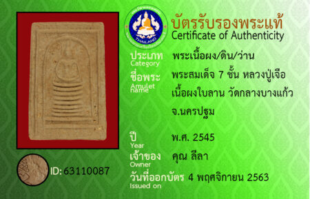 ID 63110087